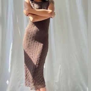 Find Me Now - Brown Ross Dress - Size L